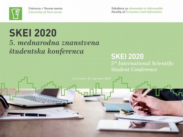 5. mednarodna znanstvena študentska konferenca SKEI 2020 / 5th International Scientific Student Conference SKEI 2020